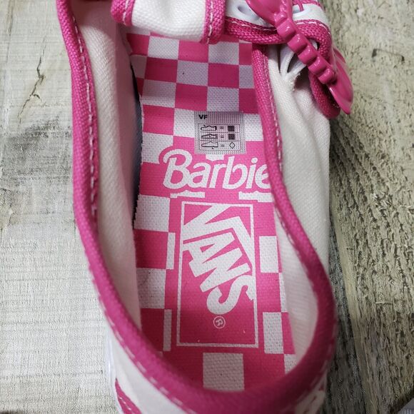 Vans x Barbie™ Style 93 DX Mary Jane Skate Shoe - White Womens 8 Excellent Cond. - Picture 11 of 12